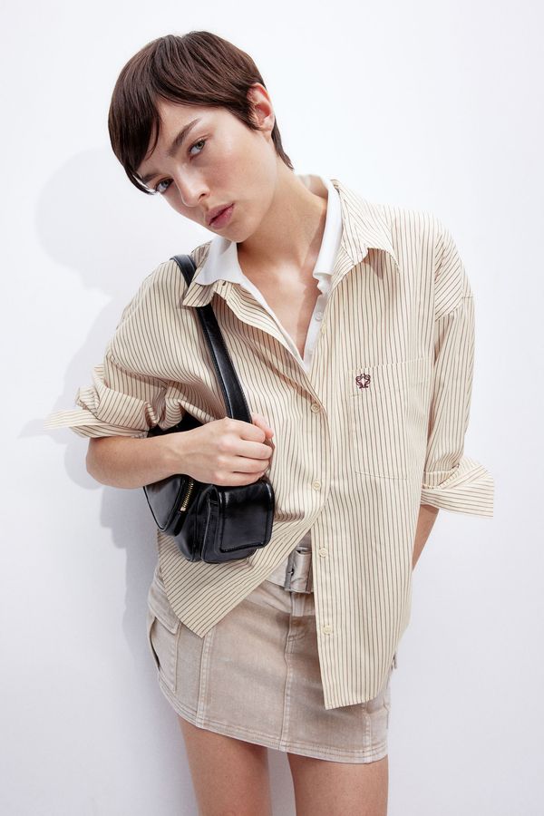 Camisa oversize de algodón