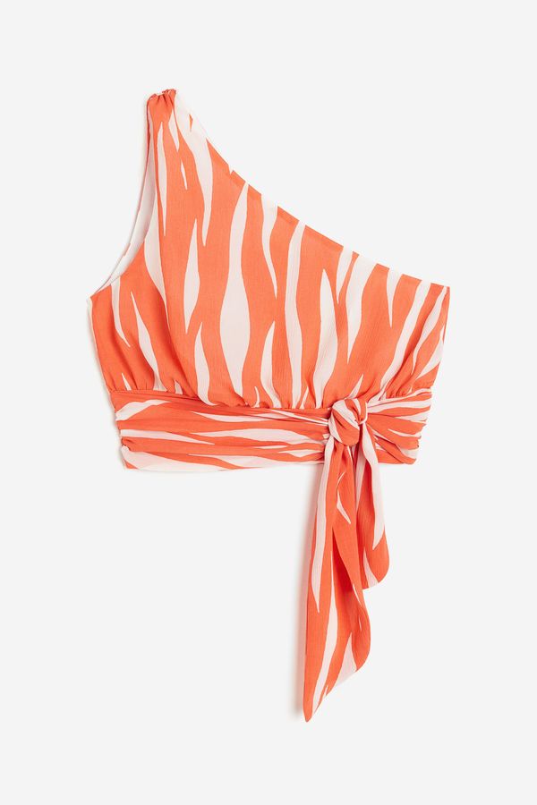 Crop top de un hombro