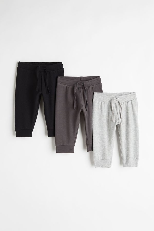 Pack de 3 joggers de algodón