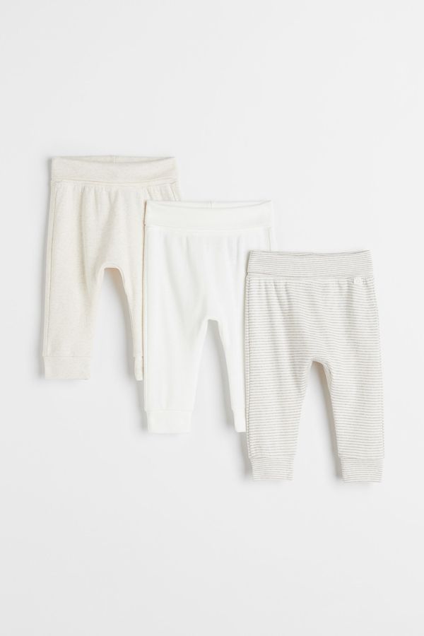 Pack de 3 pantalones de algodón