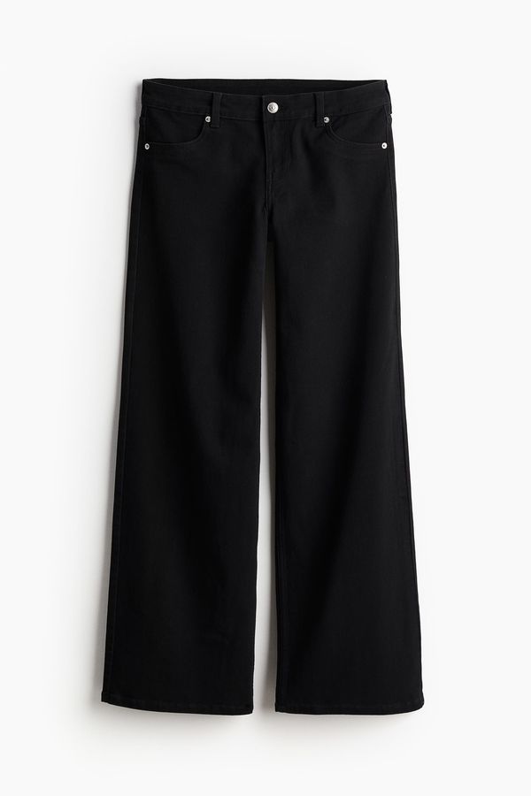 Pantalón de sarga de tiro bajo