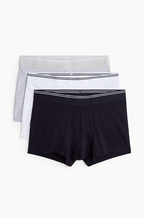 Pack de 3 boxers trunk cortos Lycra® Xtra Life™