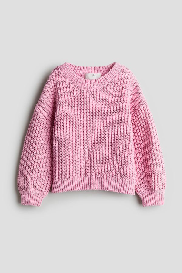 Sweater en punto de chenille