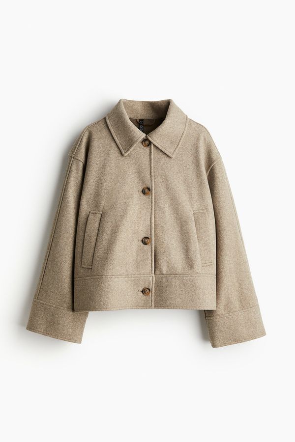 Chaqueta de fieltro