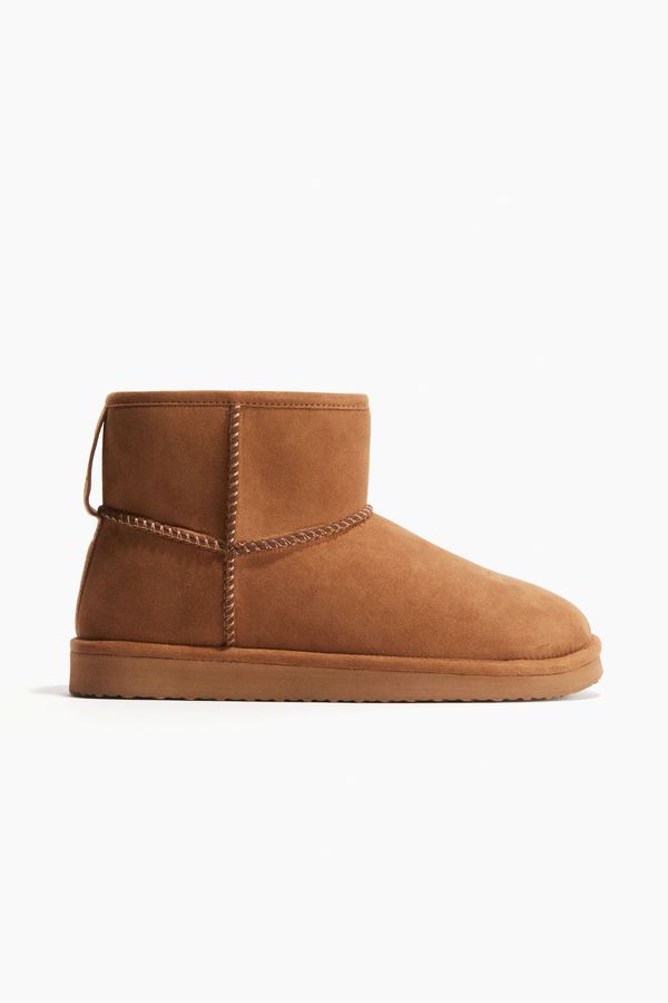 Botines con forro cálido