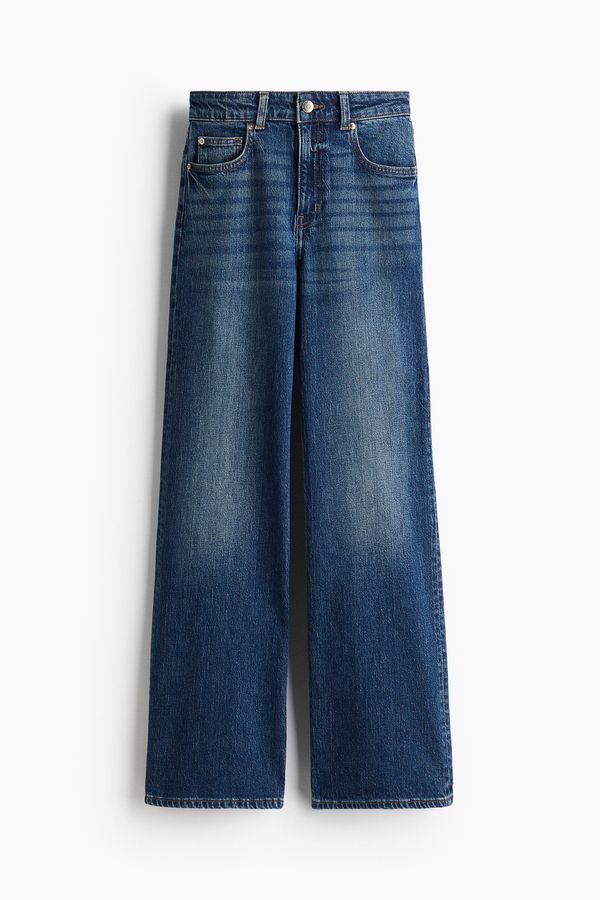 Wide High Jeans