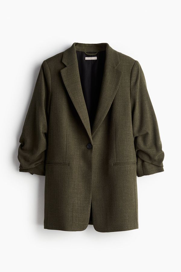 Blazer con manga recogida