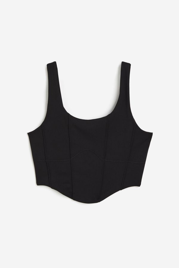 Top deportivo estilo corset en DryMove™