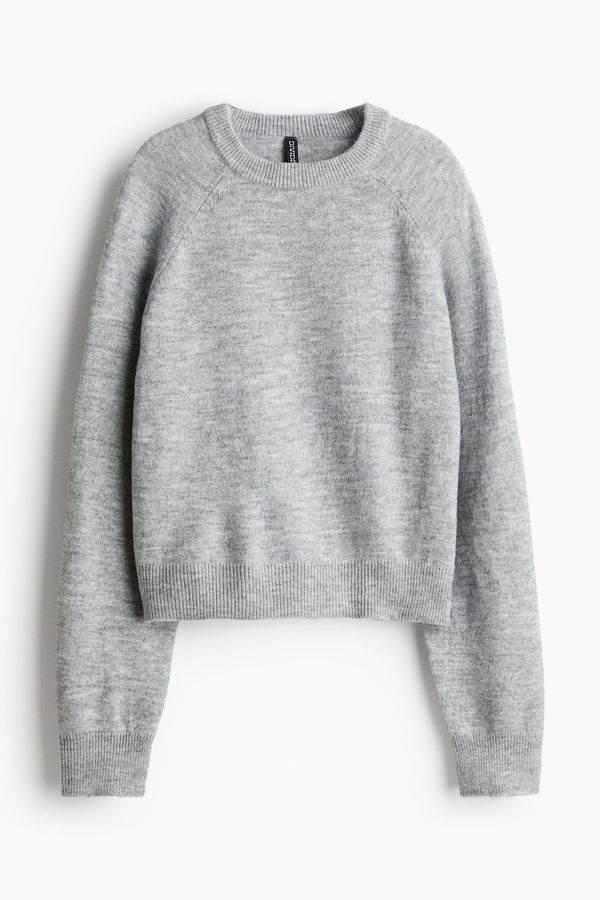 Sweater corto en punto fino