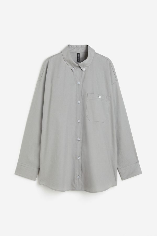 Camisa de popelina oversize