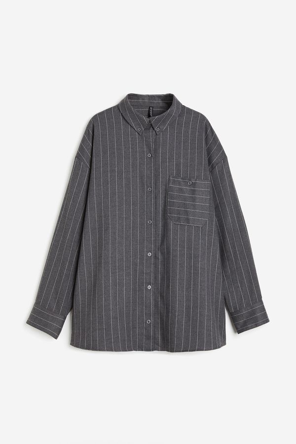 Camisa oversize de franela