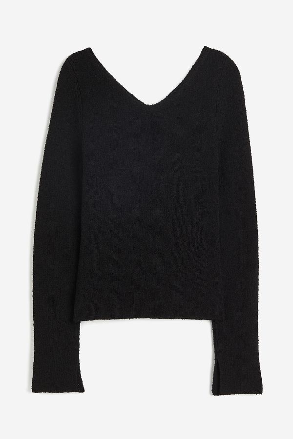 Top en bouclé