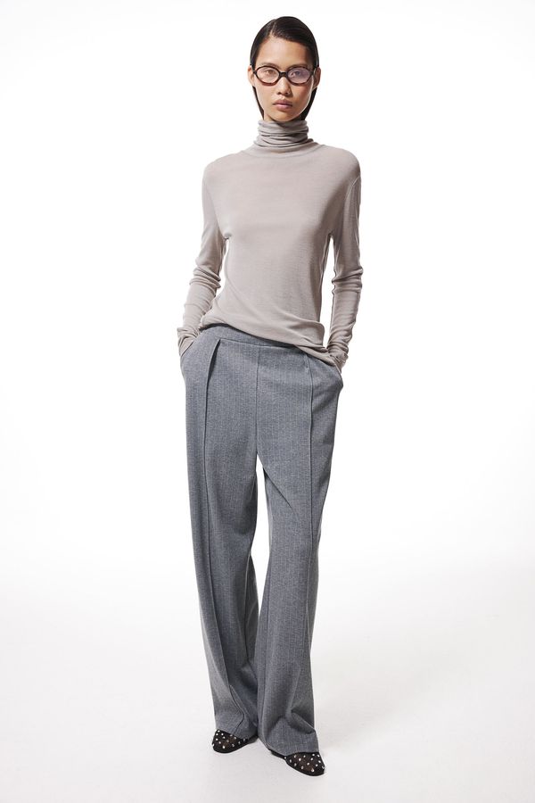 Pantalón de vestir de tiro alto