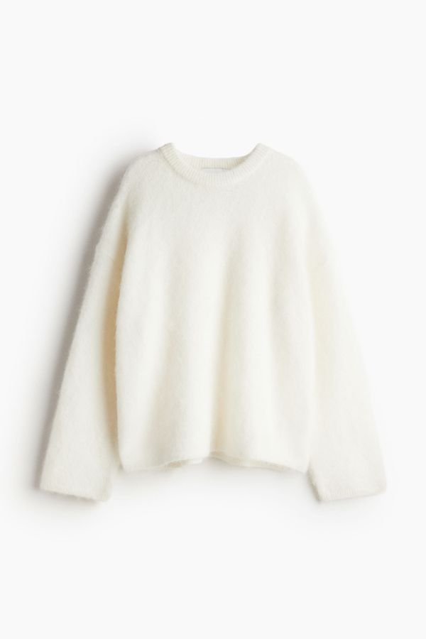 Sweater oversize en mezcla de mohair