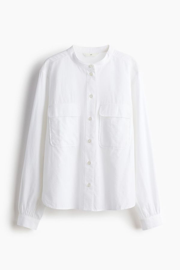 Blusa con bolsillos