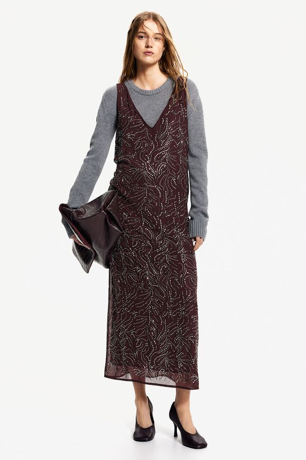 Vestido con strass