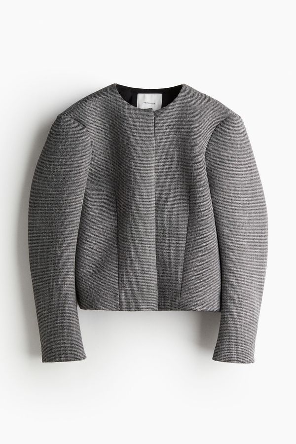 Chaqueta estructurada de sarga
