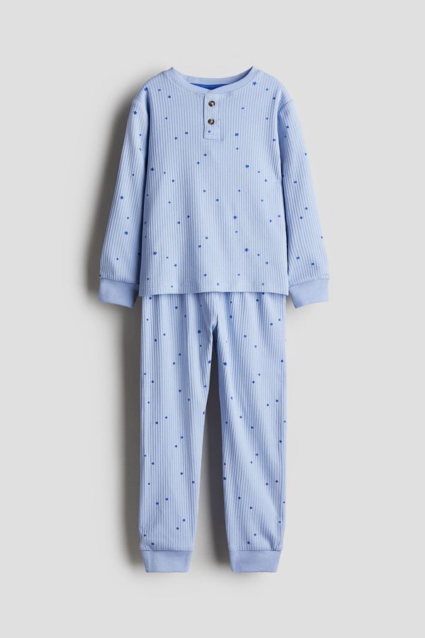 Pijama estampado de algodón