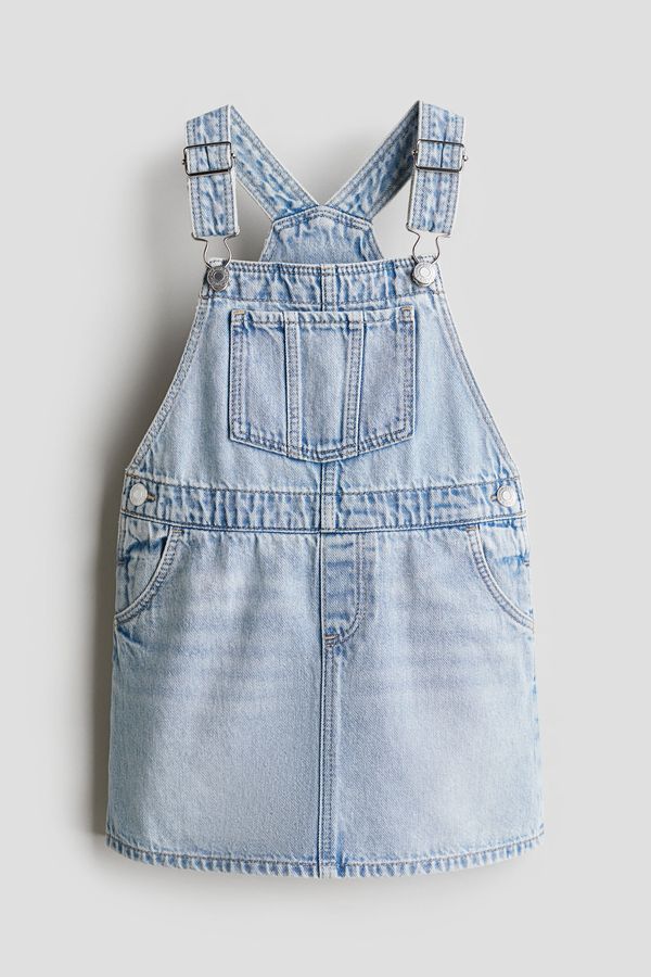 Vestido jardinera denim