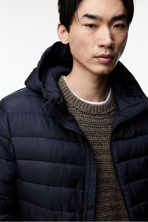 Parka puffy ligera Slim Fit