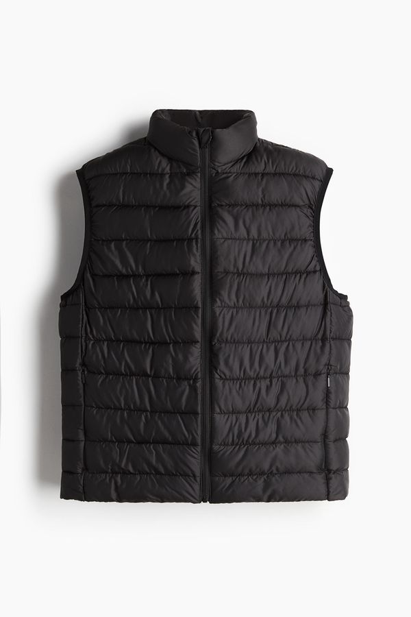 Parka puffy ligera sin mangas Slim Fit