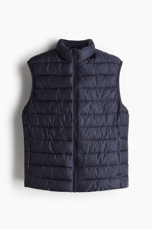 Parka puffy ligera sin mangas Slim Fit