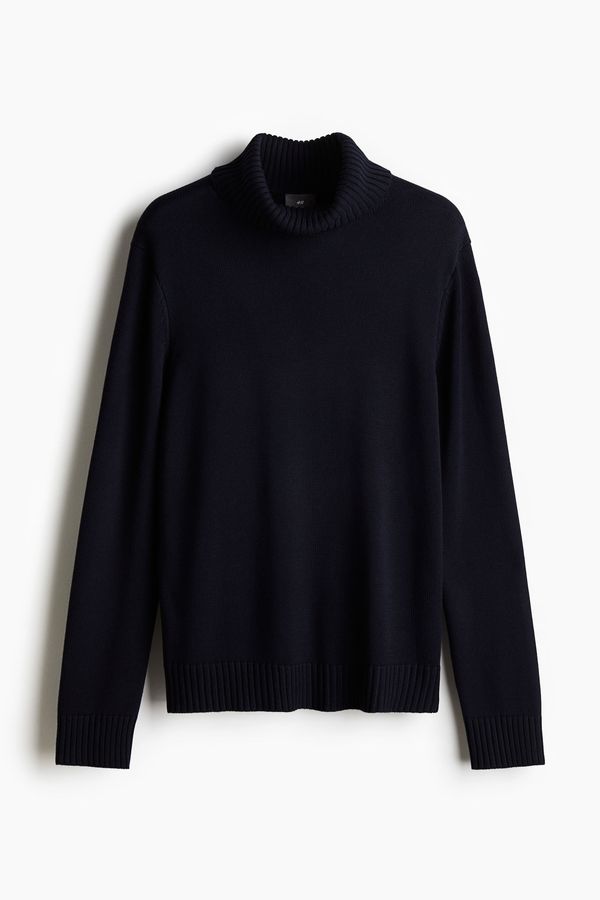 Sweater en mezcla de algodón con cuello beatle