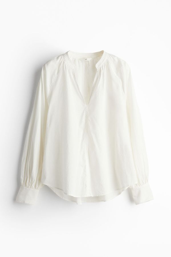 Blusa con mangas globo