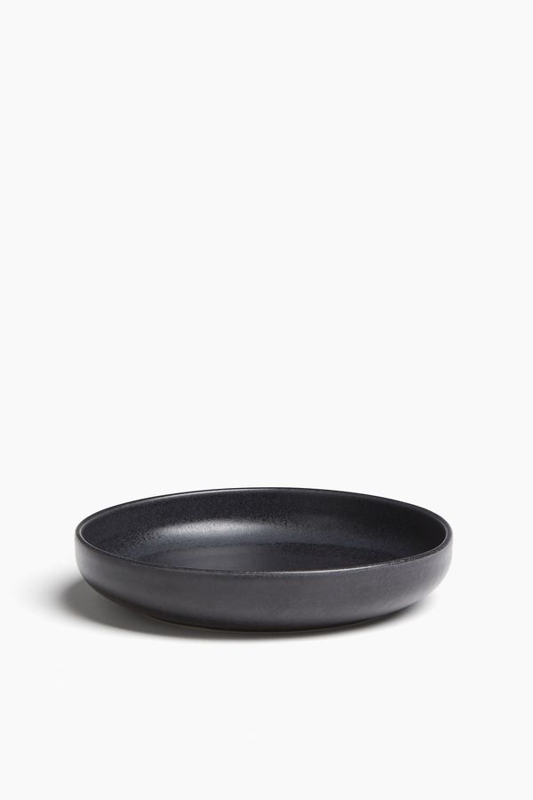Plato hondo de cerámica gres