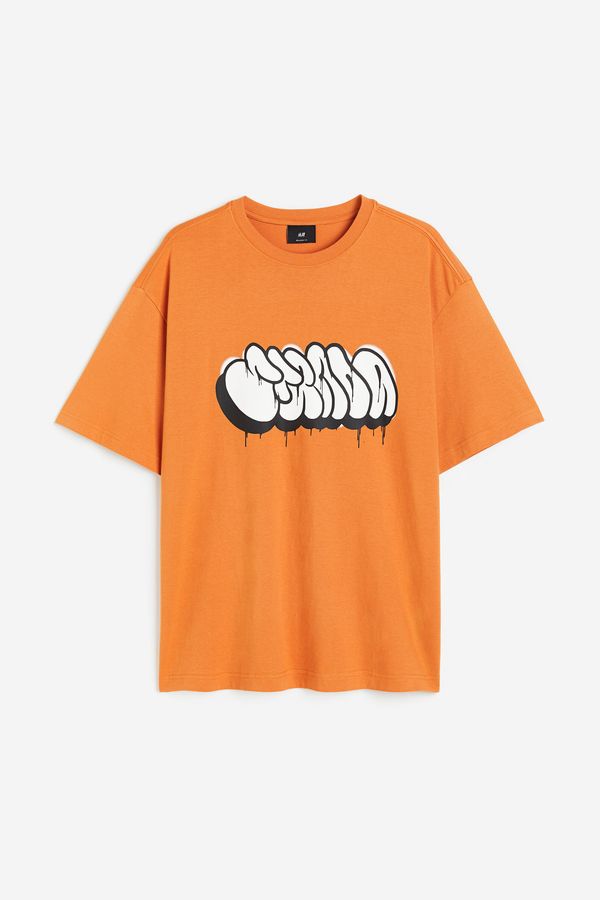 Polera con motivo estampado Loose Fit