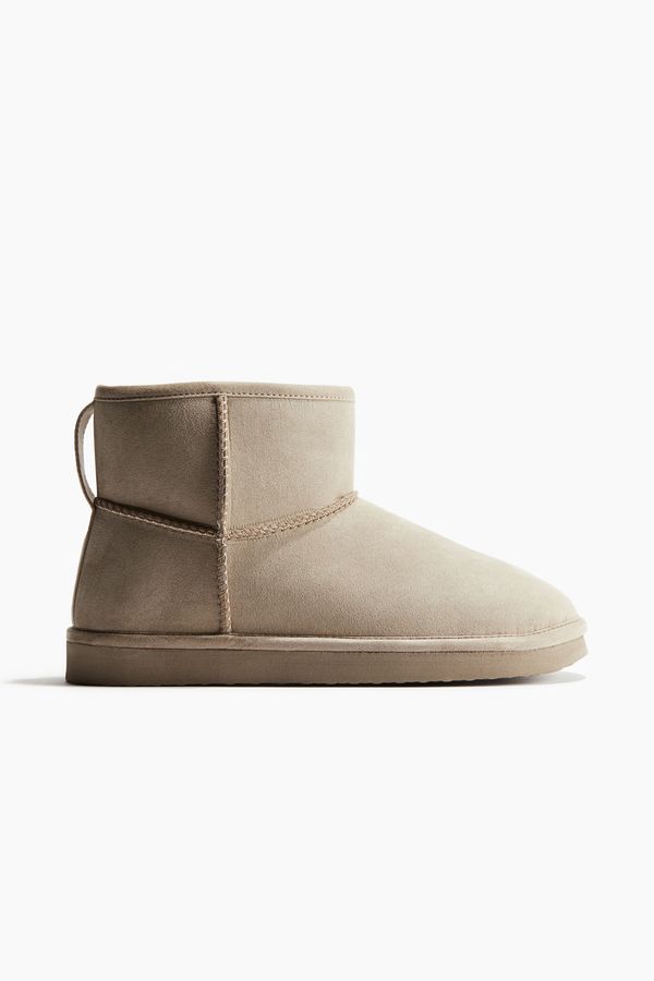 Botines con forro cálido