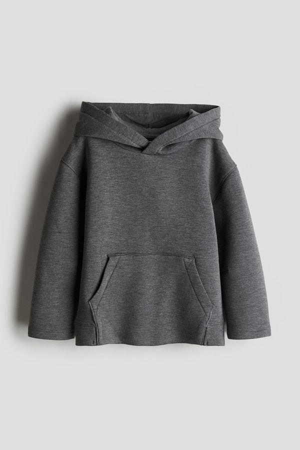 Polerón hoodie efecto neopreno