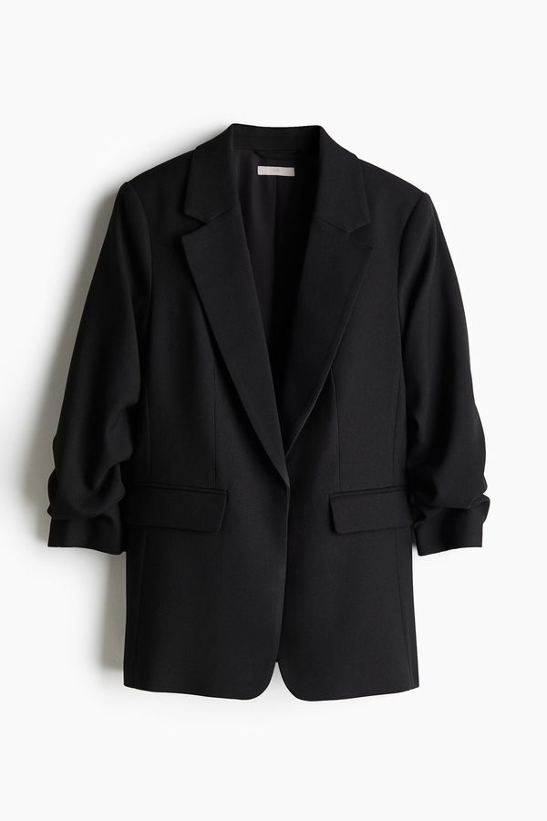 Blazer con manga recogida