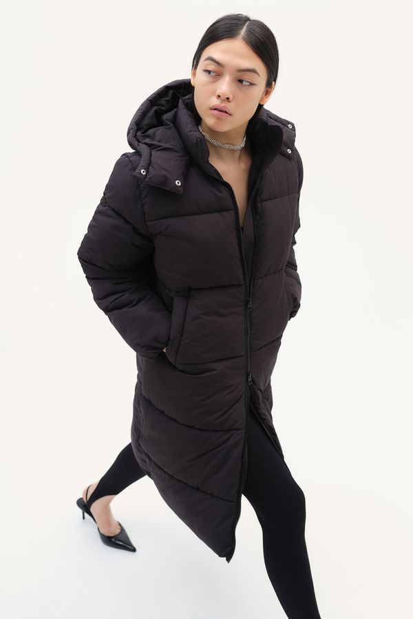 Parka puffy larga
