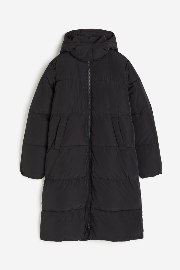 Parka puffy larga
