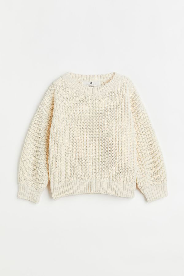 Sweater en punto de chenille