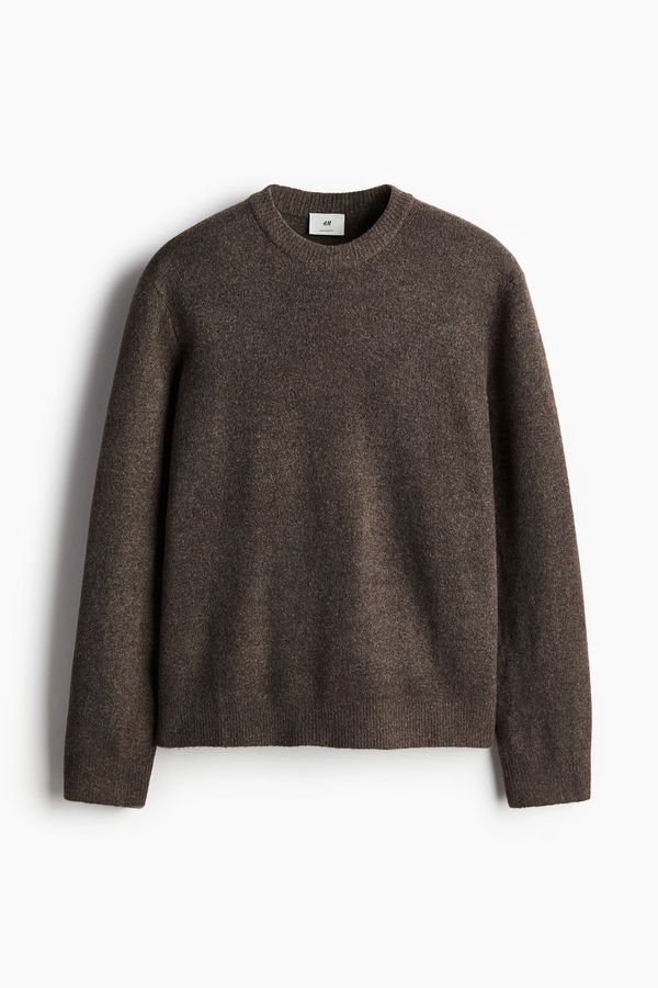 Sweater en punto fino Regular Fit