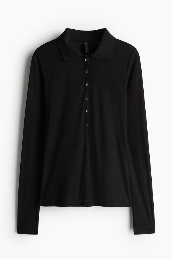 Polera polo entallada