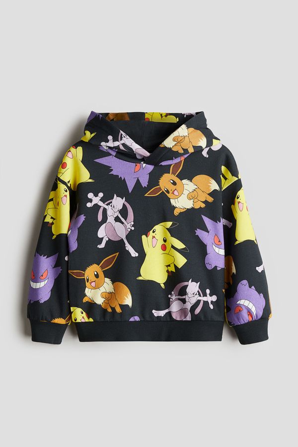 Polerón hoodie con motivo estampado