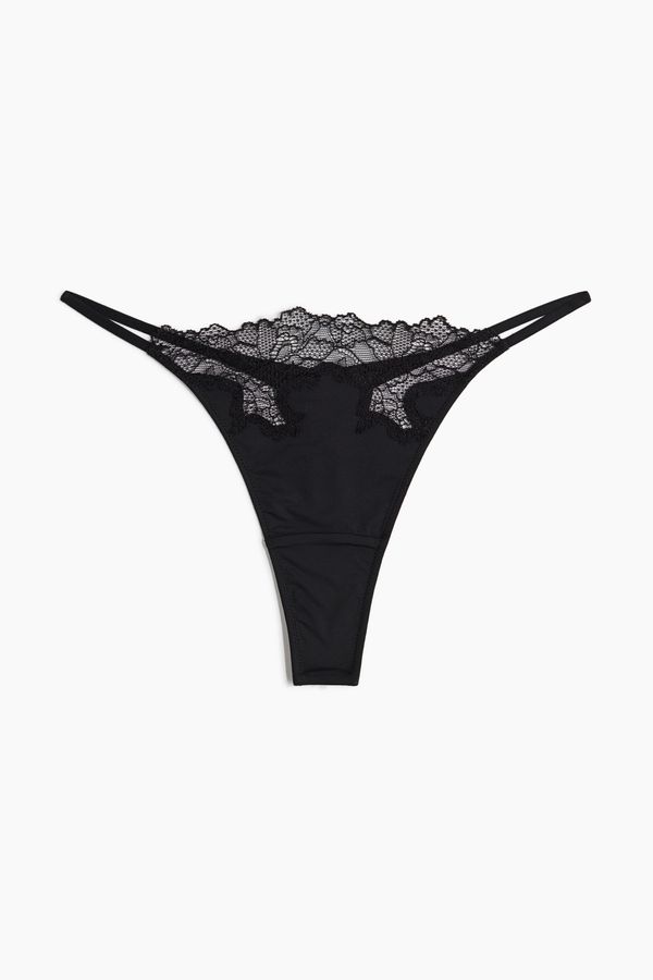 Pack de 2 colaless Thong de microfibra