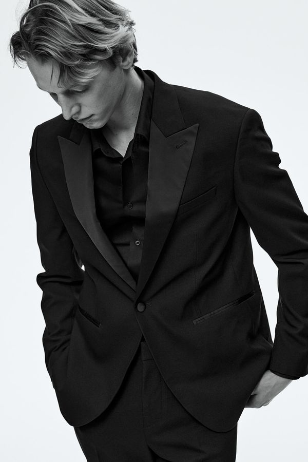 Blazer de esmoquin de un botón Slim Fit