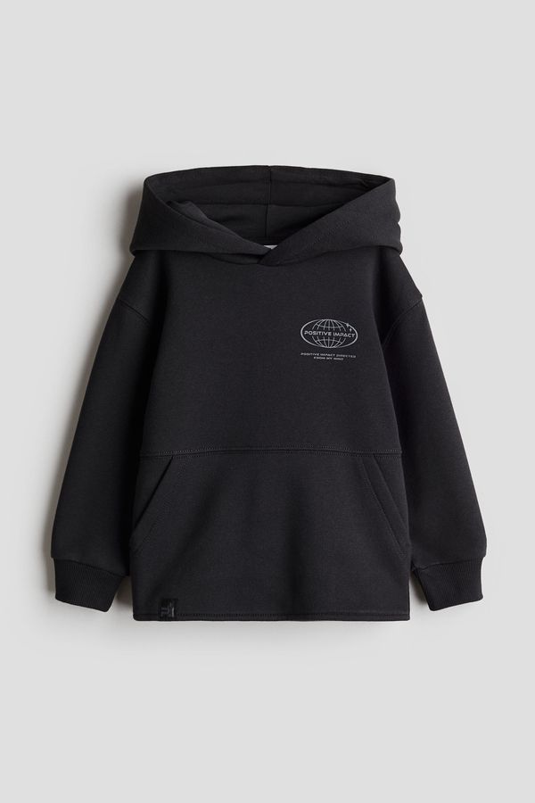 Polerón hoodie con motivo estampado