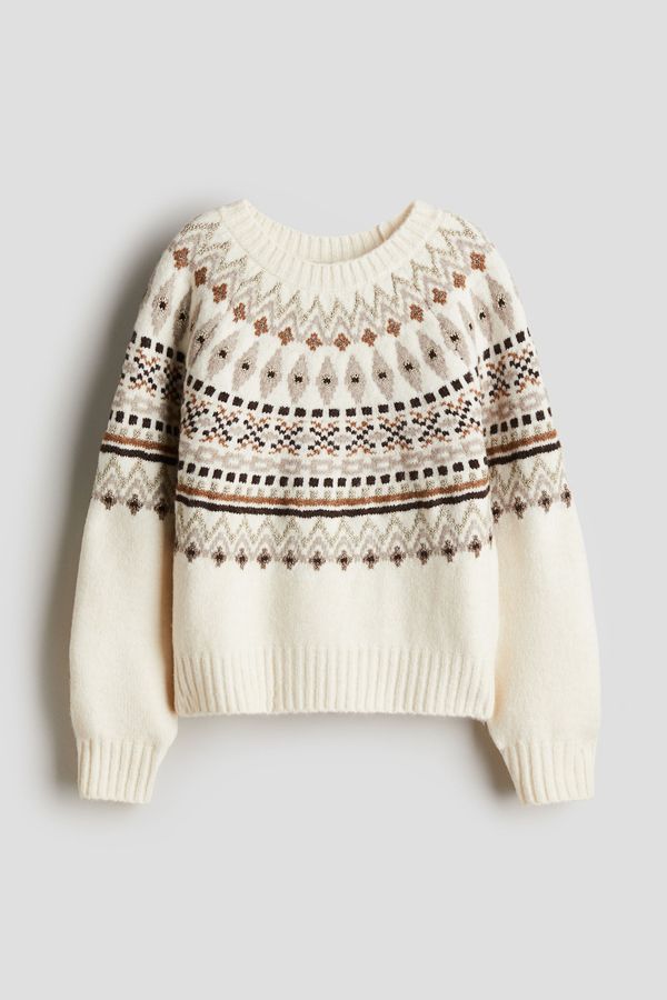Sweater en punto jacquard