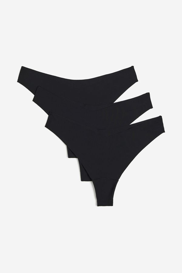 Pack de 3 colaless Thong efecto invisible