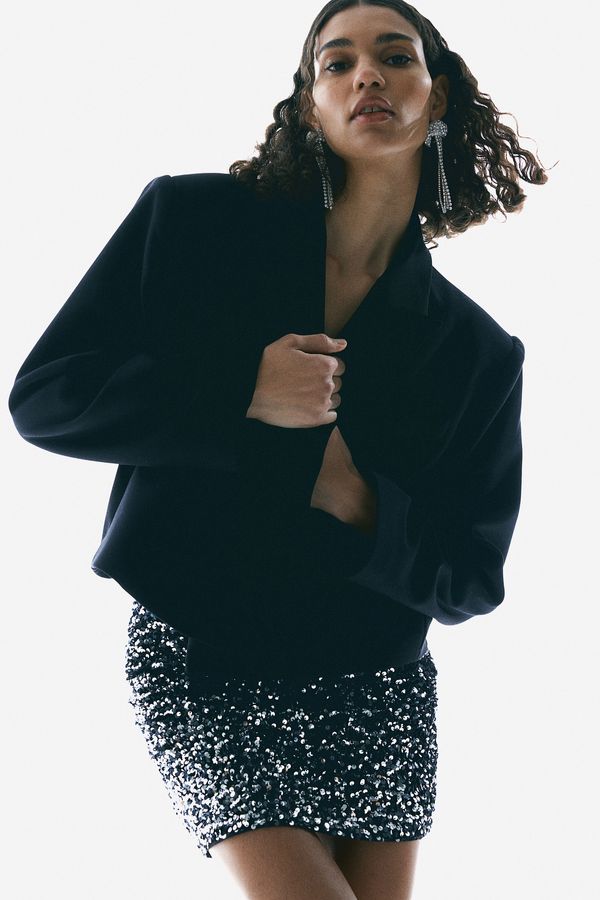 Blazer oversize de punto
