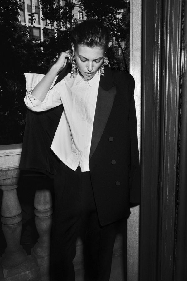 Camisa de esmoquin oversize