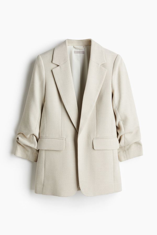 Blazer con manga recogida