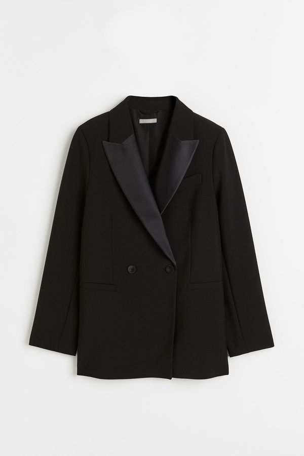 Blazer oversize de sarga