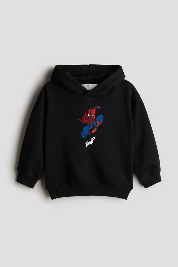 Polerón hoodie con motivo estampado