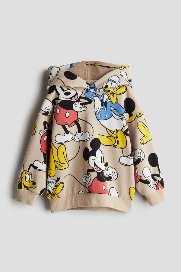 Polerón hoodie con motivo estampado
